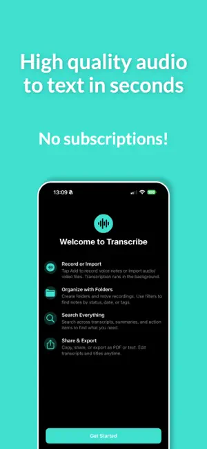 Transcribe Plus screenshot 1