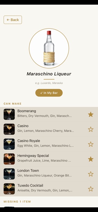 The Bartender App Screenshot 4 of 9