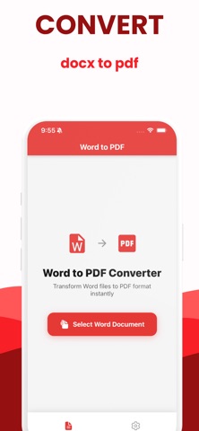 Word to PDF Converter: Docx iPhone screenshot