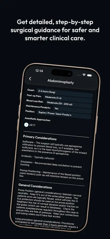 Anesthesia Dose Assistant screenshot 6 of 6