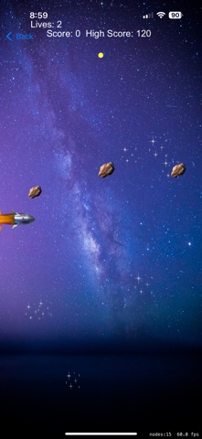 AsteroidDodgerScene Screenshot 2 of 10