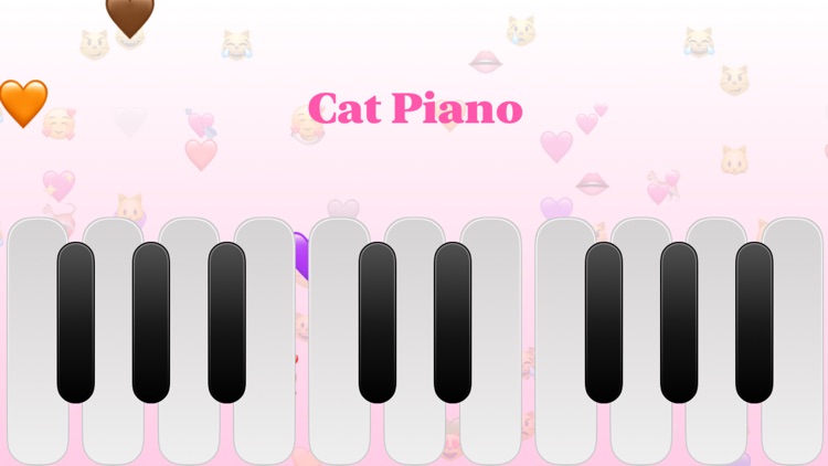 Cat Piano Music Keyboard