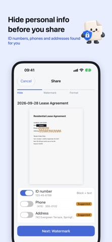 Screenshot 3 of Papercase: Scan & Redact App