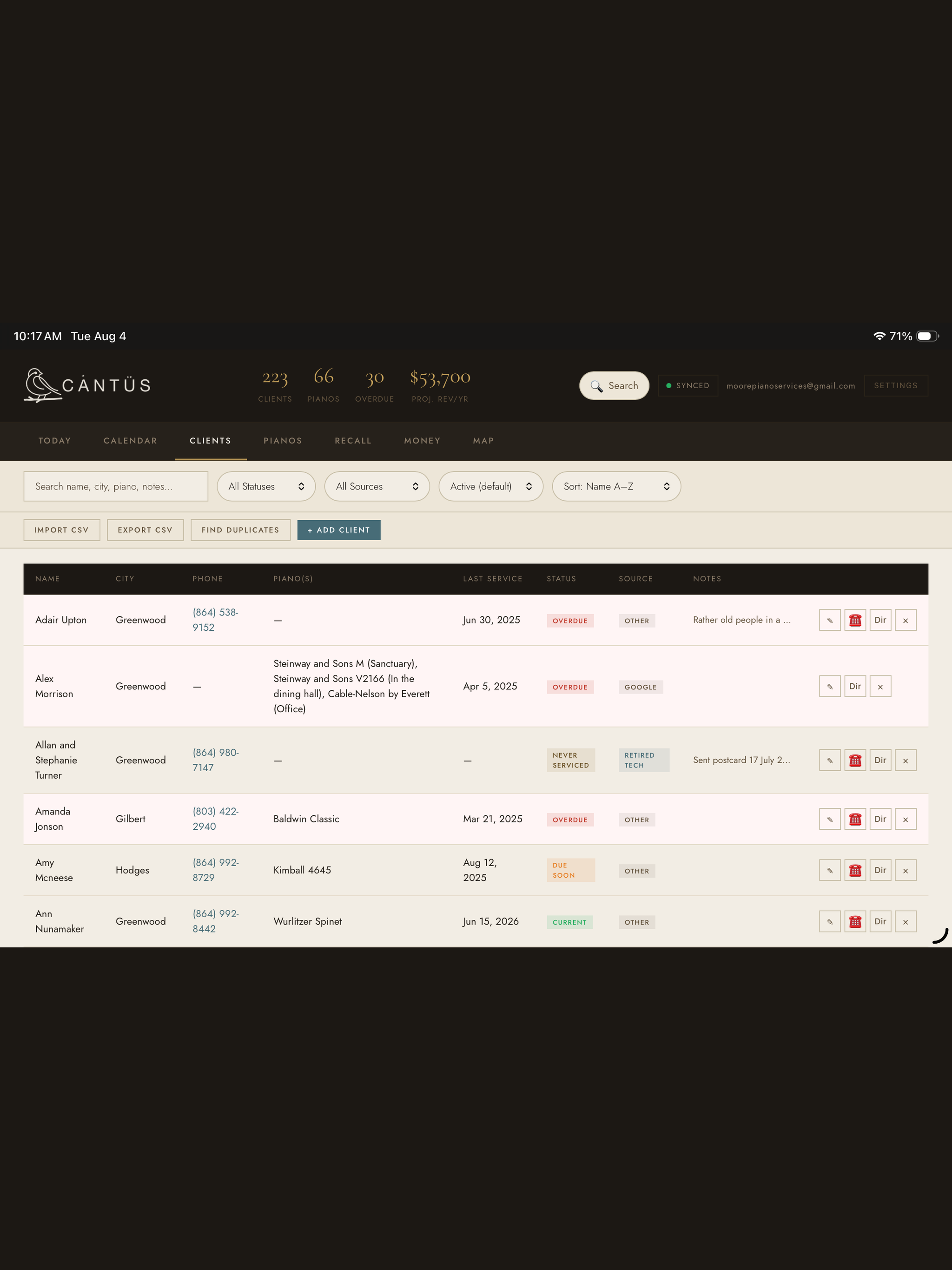 Cantus Pro screenshot 9