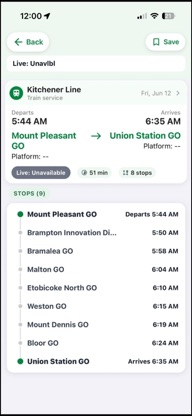 Transit Scanner screenshot 4