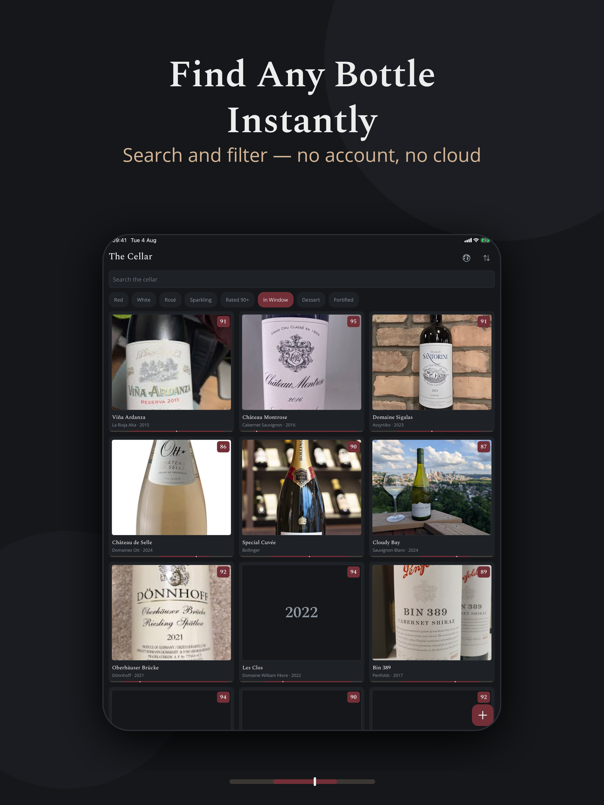 The Cellar Book: Wine Tracker screenshot 11