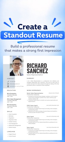 Resume Builder - Cv Maker Pro screenshot 4