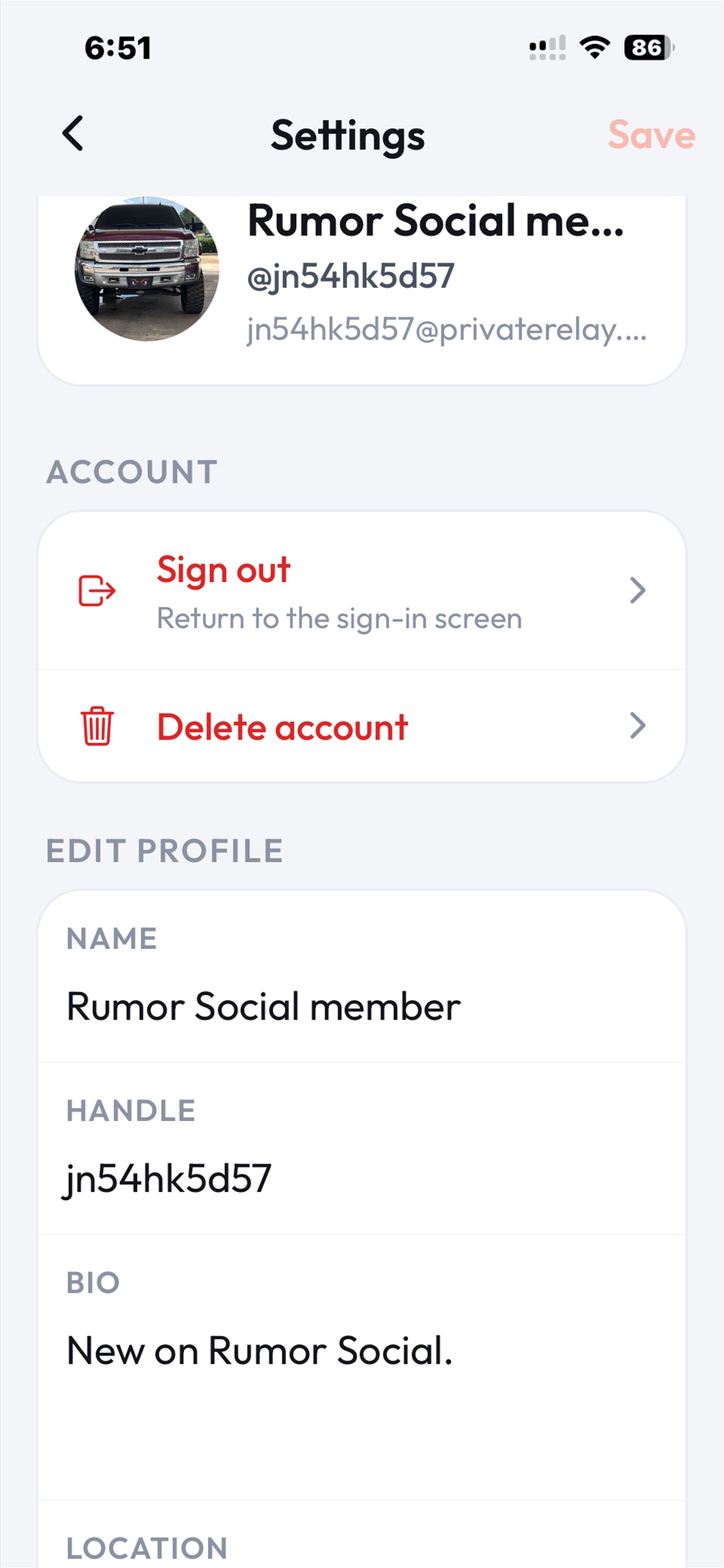 Screenshot 4 of Rumor Social