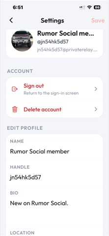 Rumor Social Screenshot 4 of 6