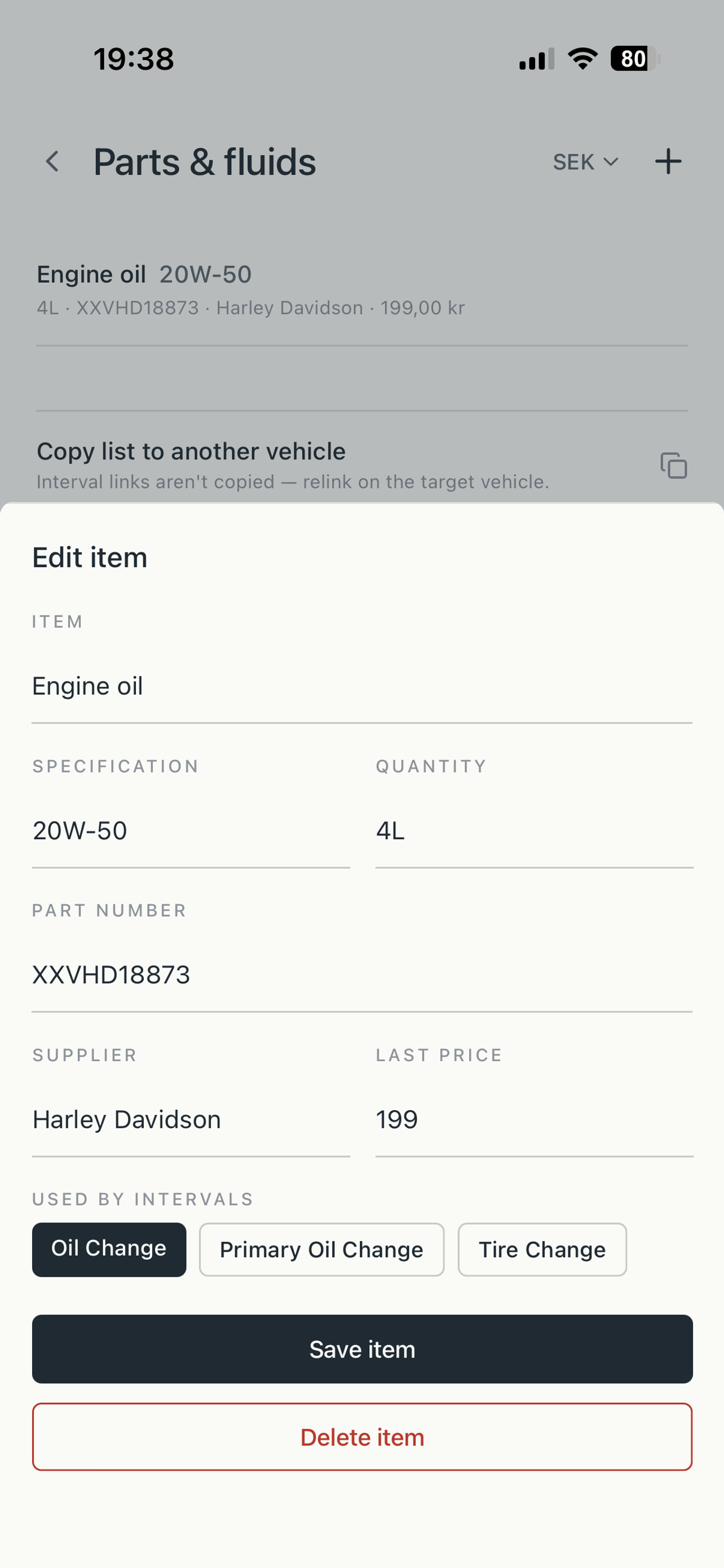 Rienly - Your Vehicle Journal screenshot 6
