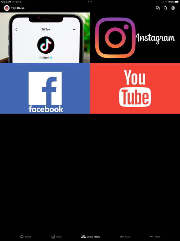 Living Church Boise iPad screenshot 2 - Education app