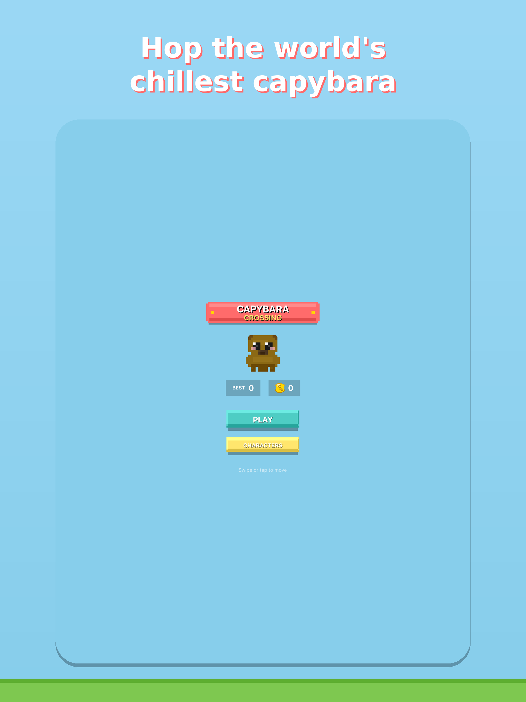 Capybara Crossing screenshot 4