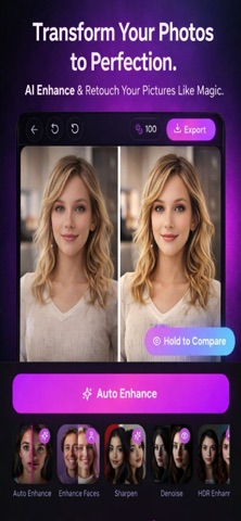 PicGenius: AI Photo Enhancer screenshot