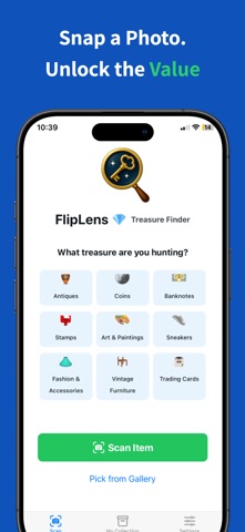 FlipLens: Value Identifier iPhone screenshot