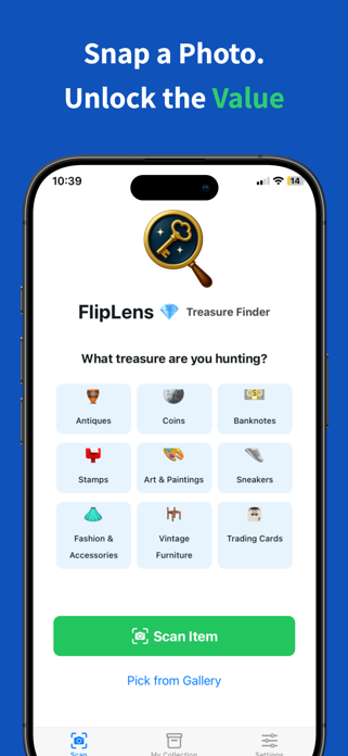 FlipLens: Value Identifier Screenshot 1 of 4