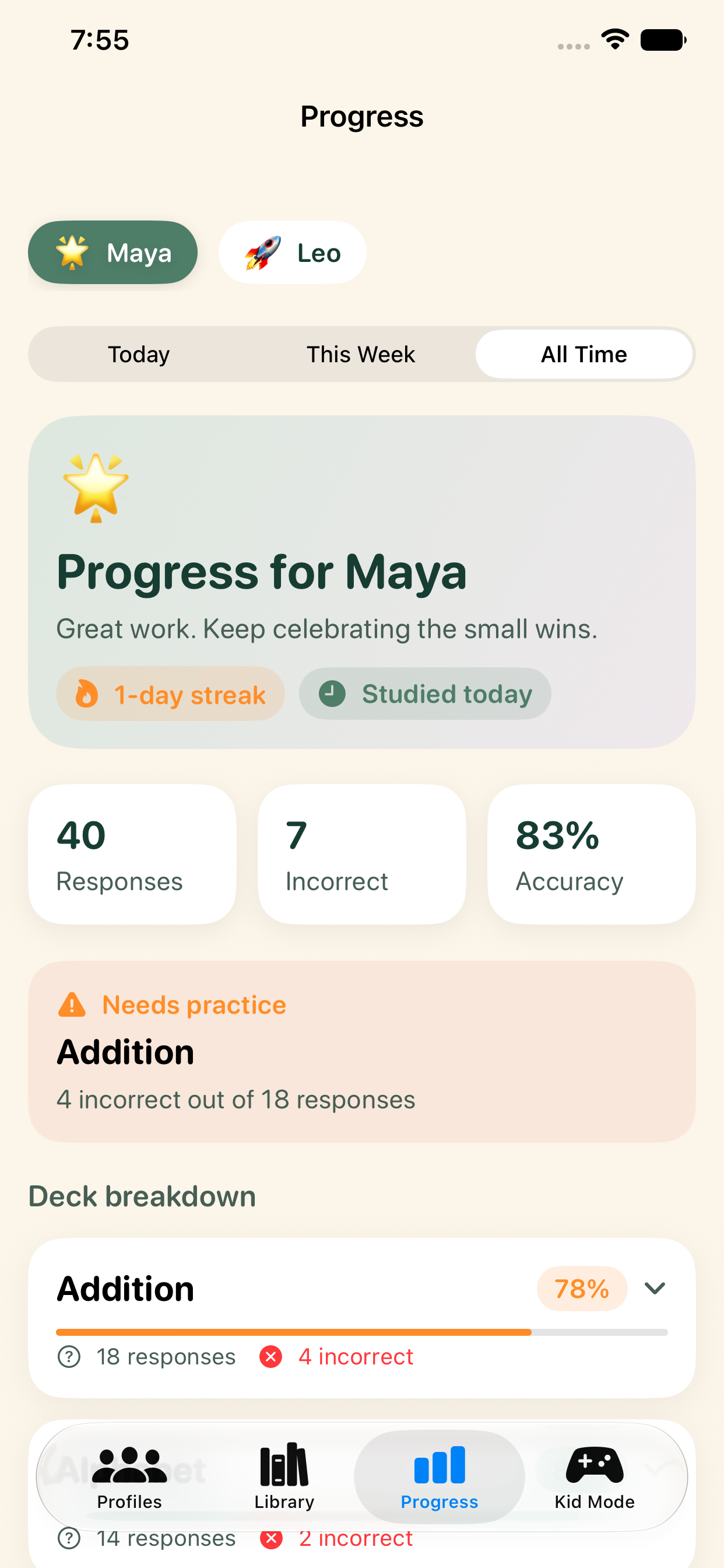 Flashcards for Families screenshot 6