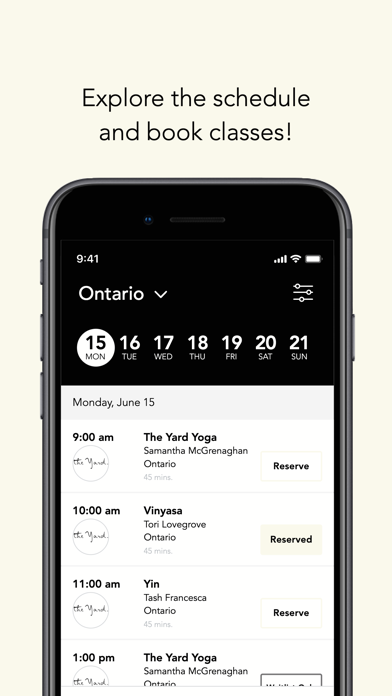 App screenshot
