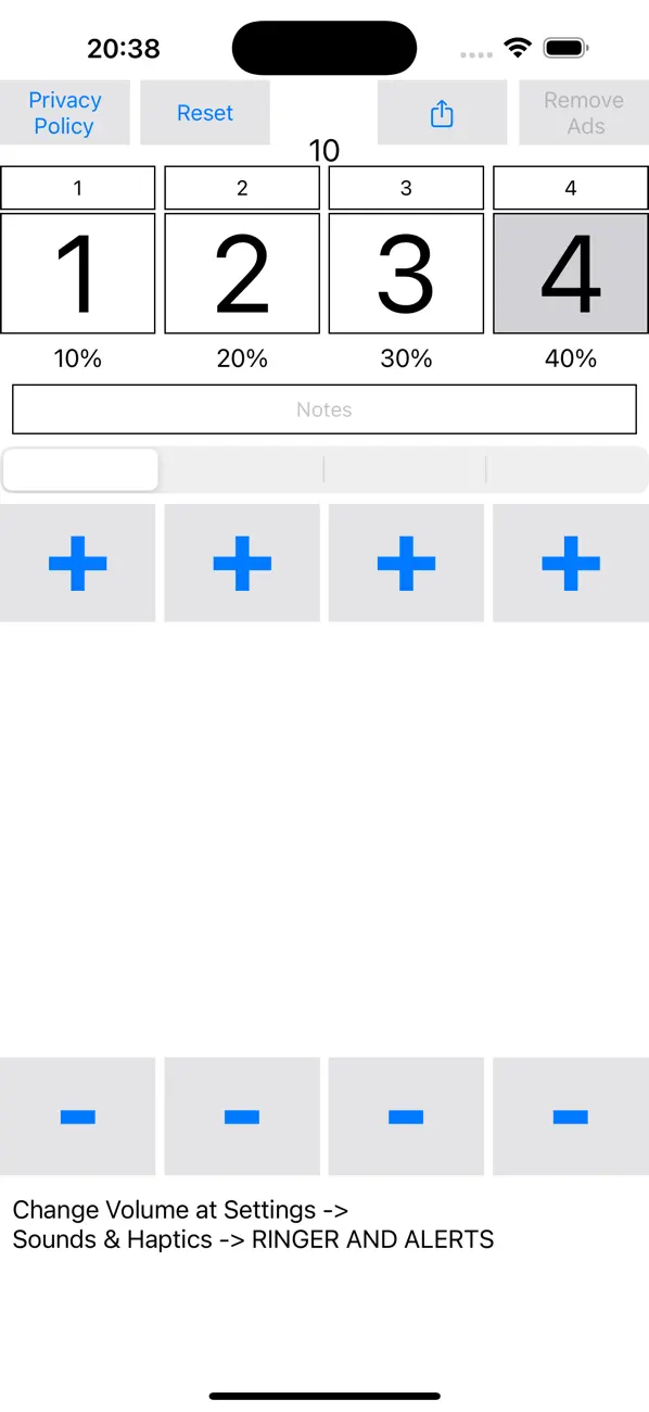 Screenshot #1 pour plusieurs compteurs de pointag