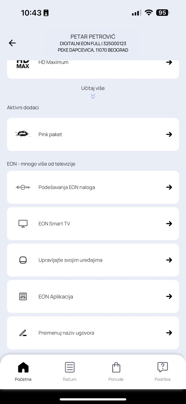 iPhone screenshot