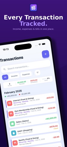 SpendWise: Expenses Tracker Screenshot 4 of 5