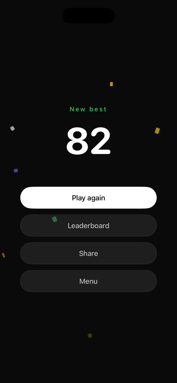 iPhone screenshot