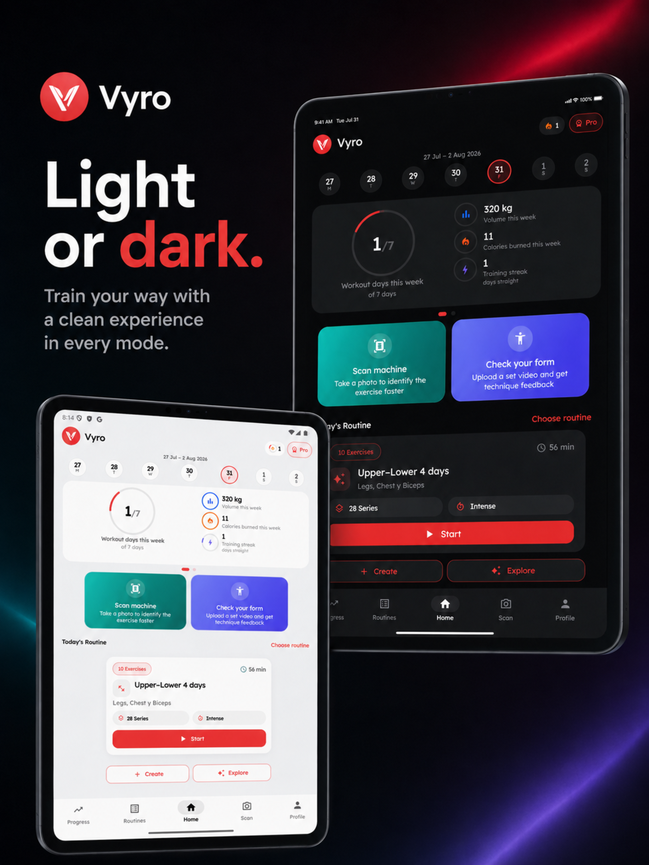 Vyro: AI Gym & Workout Tracker screenshot 16