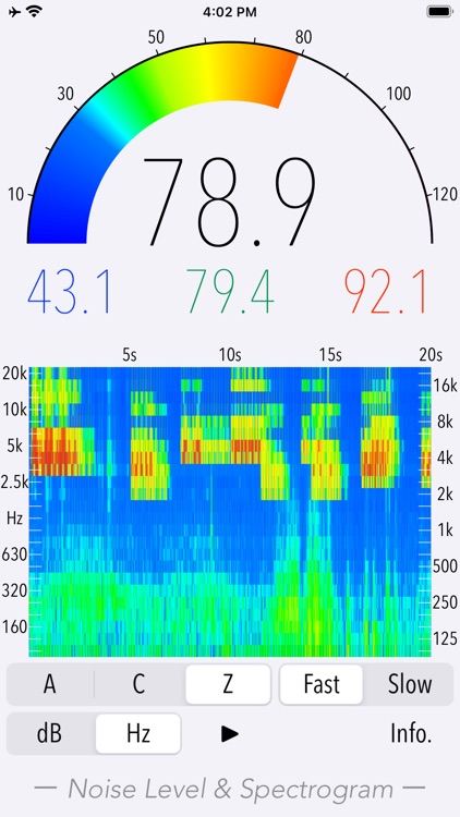 Sound Level & Spectrogram screenshot-5