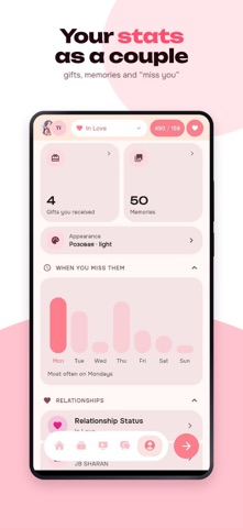 Togetherly - Days & Widgets iPhone screenshot