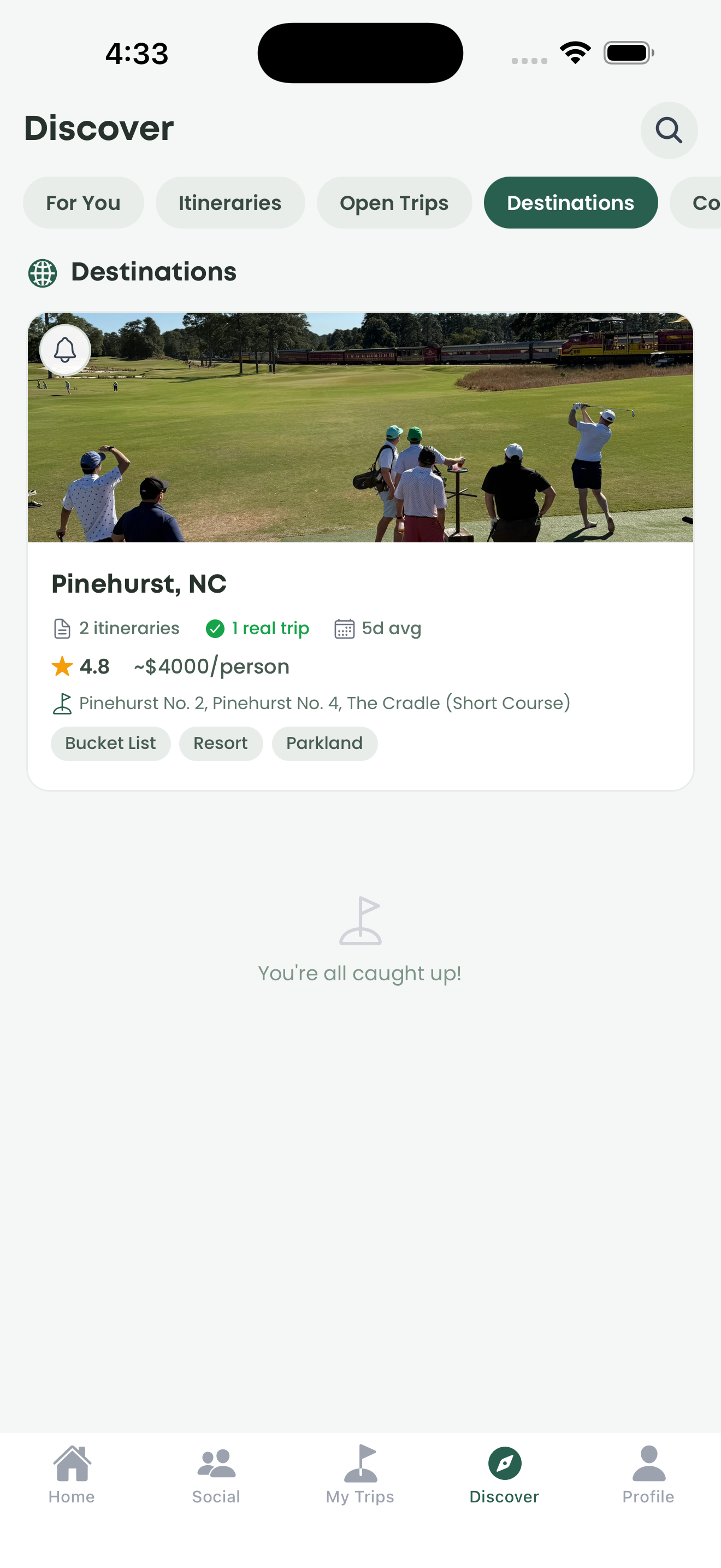 Loop Golf: Trip Manager screenshot 7