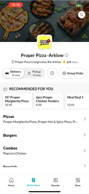 Proper Pizza -Arklow screenshot 3