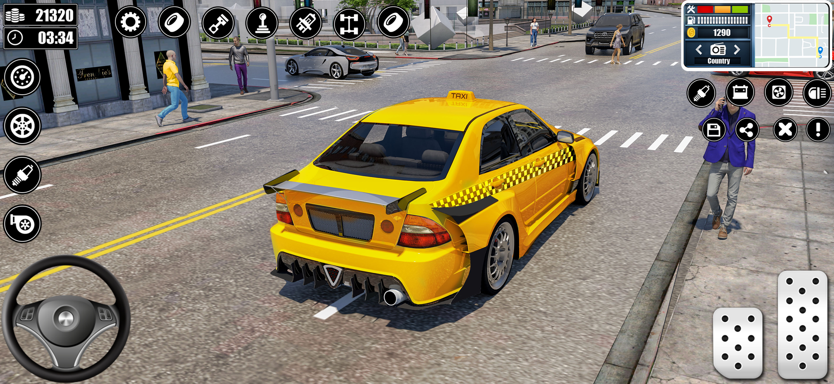 City Taxi Driver Cab Simulator screenshot 4