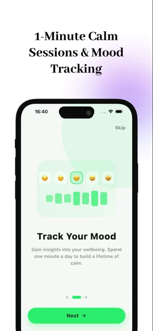 1 Minute Calm – Stress Relief screenshot 3