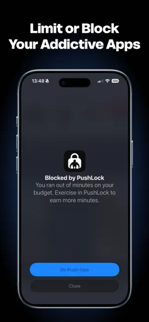 PushLock: Screen Time Control iPhone screenshot 4