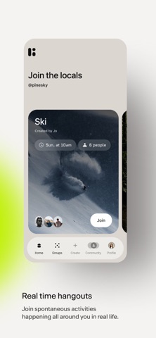 Rill Social iPhone screenshot