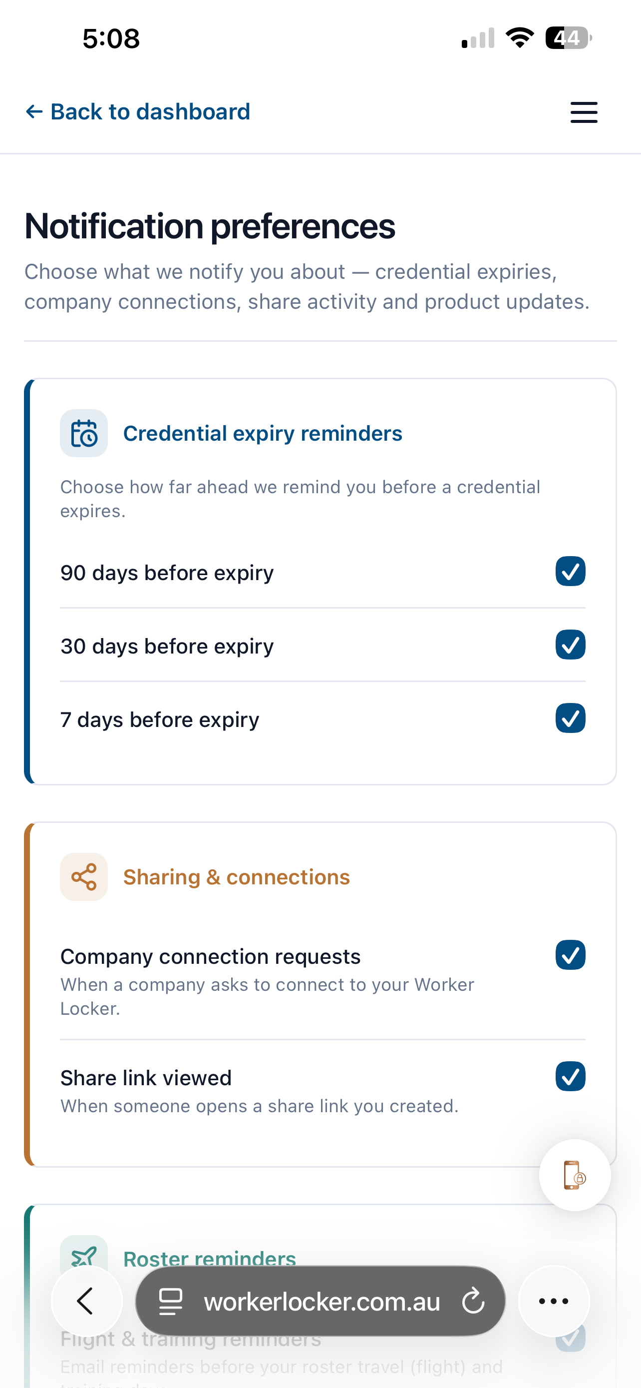 Worker Locker