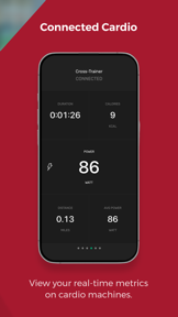 Life Fitness Connect App screenshot