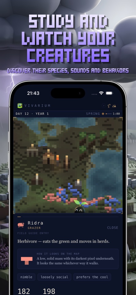 Vivarium - Life Sandbox Sim screenshot 6