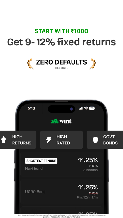 WintWealth: 9-12% Fixed Return iPhone screenshot 2
