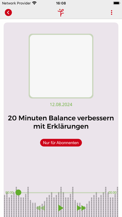 Fitness zum Hören Screenshot