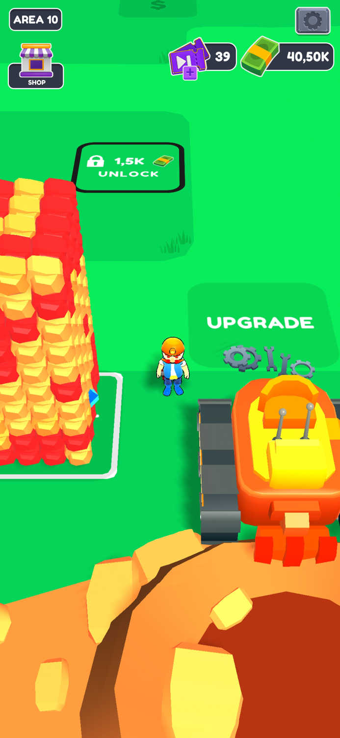 Gem Drill Quest Digging Deep