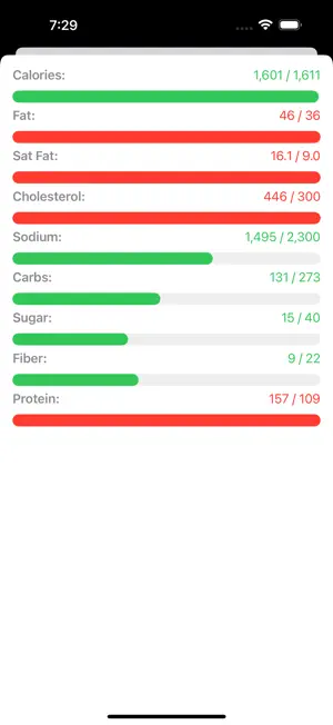 Fuel Fitness Tracker screenshot 2