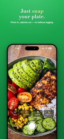 Fitness Snap: Calorie Counter iPhone screenshot