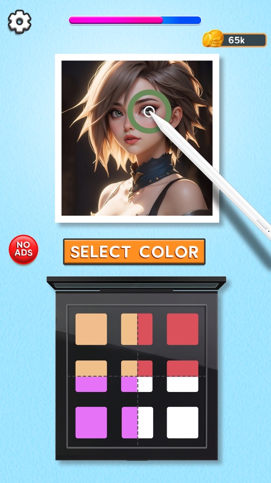 #5. Makeup Kit : DIY Color mixing (iOS) 由: Rashid Mumtaz