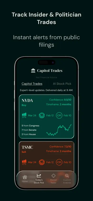 TradeGenius: Insider Trading screenshot 1