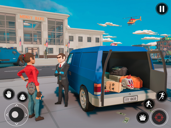 Polygon Heist Robbery Game