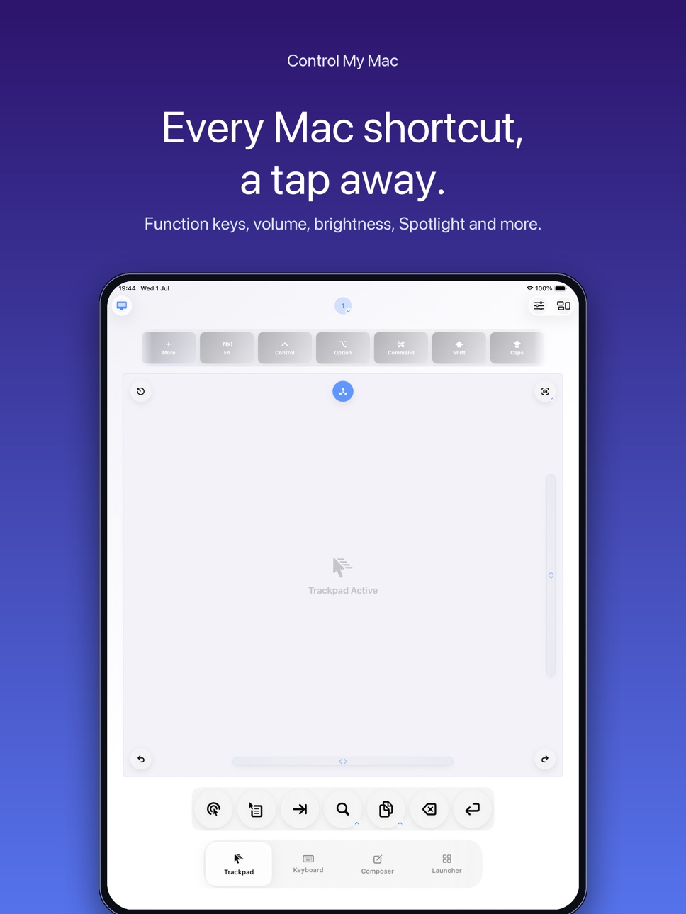 iPad screenshot