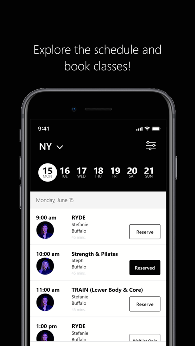 Hype Fitness Studio Screenshot