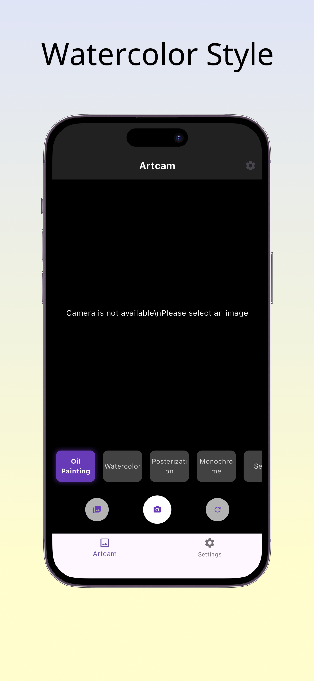 Artcam - Art Effect Camera screenshot 2