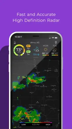 MyRadar Accurate Weather Radar iPhone image 1