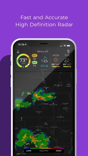 MyRadar Accurate Weather Radar screenshot 1